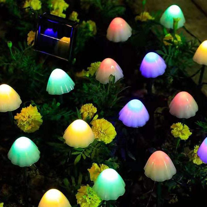 Lampa zewnętrzna LED w kształcie grzyba do oświetlenia ścieżki ogrodowej