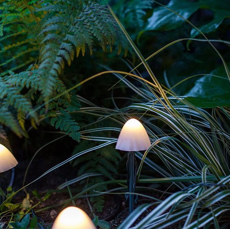 Lampa zewnętrzna LED w kształcie grzyba do oświetlenia ścieżki ogrodowej