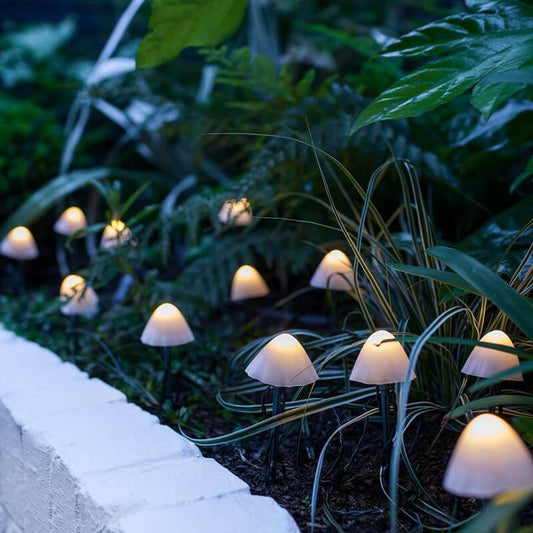 Lampa zewnętrzna LED w kształcie grzyba do oświetlenia ścieżki ogrodowej