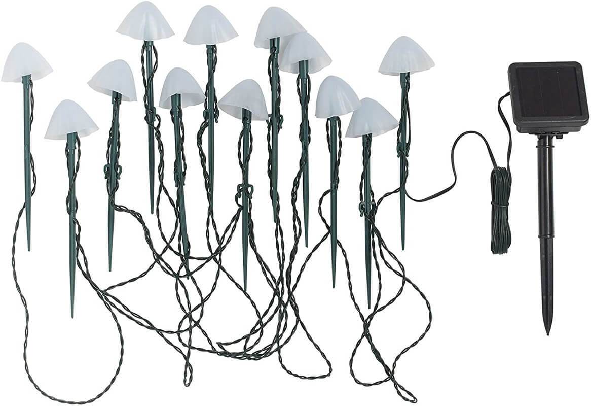 Lampa zewnętrzna LED w kształcie grzyba do oświetlenia ścieżki ogrodowej