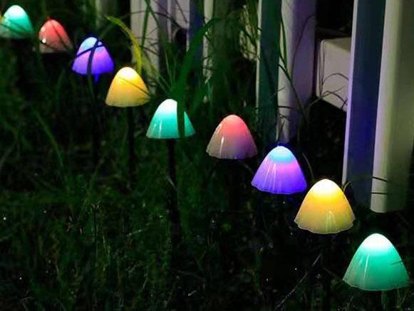 Lampa zewnętrzna LED w kształcie grzyba do oświetlenia ścieżki ogrodowej