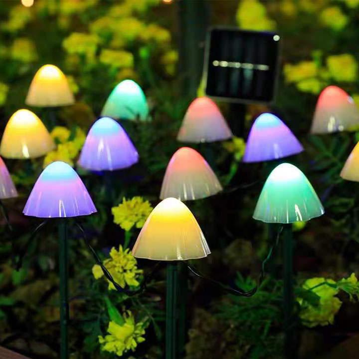 Lampa zewnętrzna LED w kształcie grzyba do oświetlenia ścieżki ogrodowej