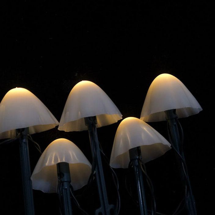 Lampa zewnętrzna LED w kształcie grzyba do oświetlenia ścieżki ogrodowej