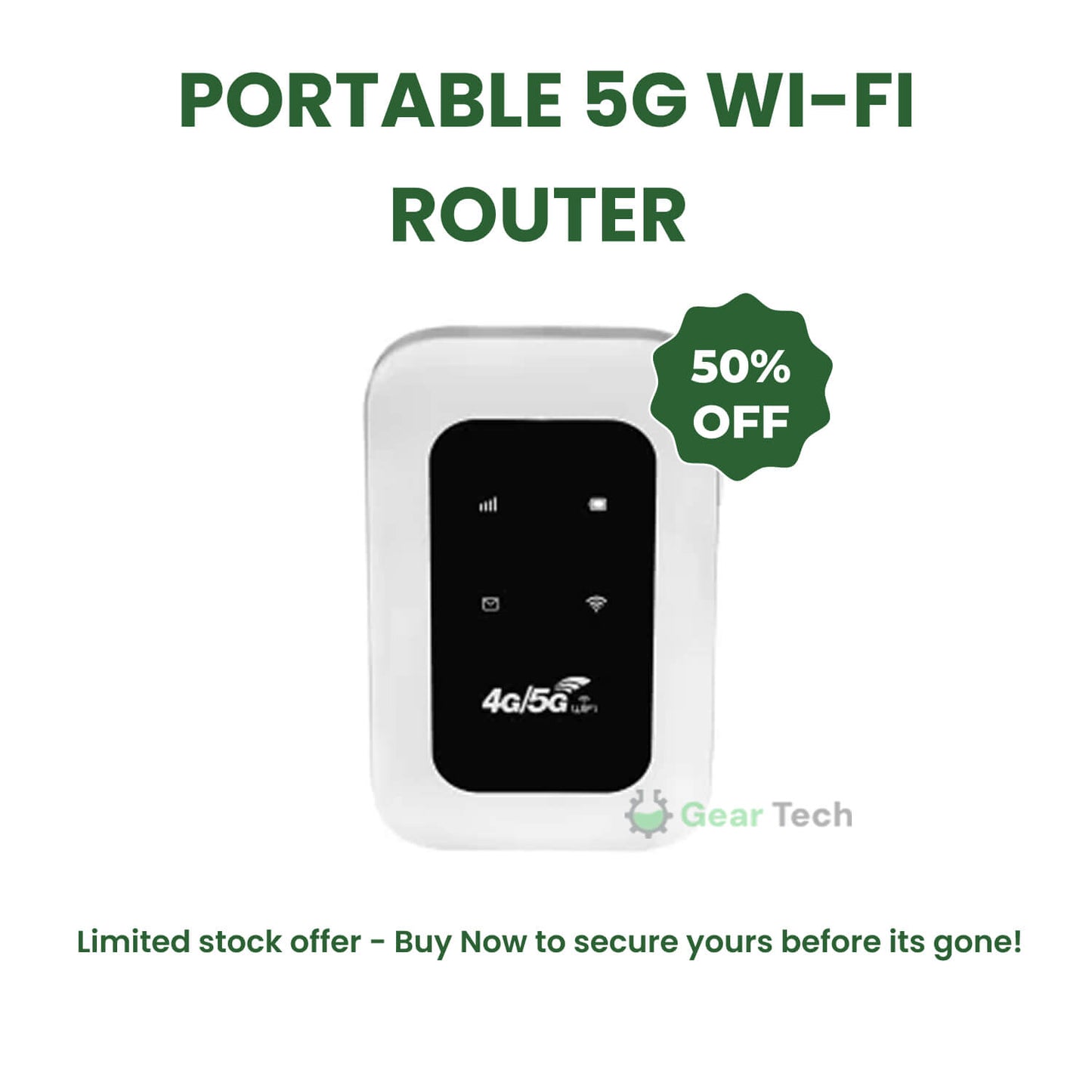 Wydajny router WiFi 5G LTE do kampera, campingu i pracy zdalnej