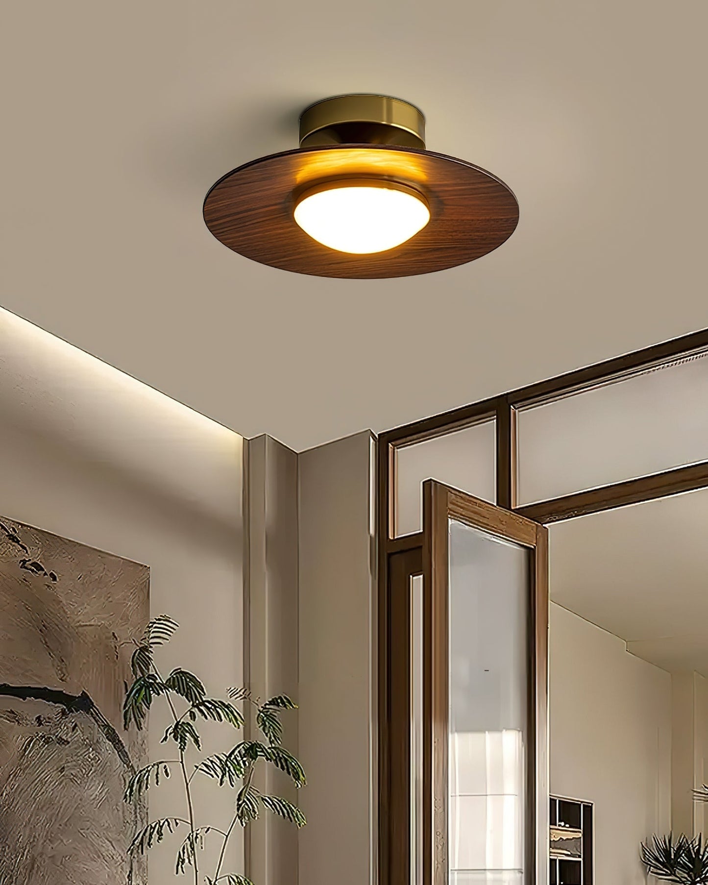 Klasyczna Kompaktowa Lampa Sufitowa
