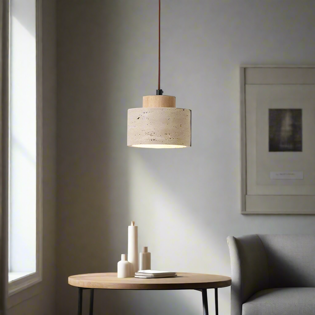 Nordycka geometryczna lampa wisząca do montażu na suficie