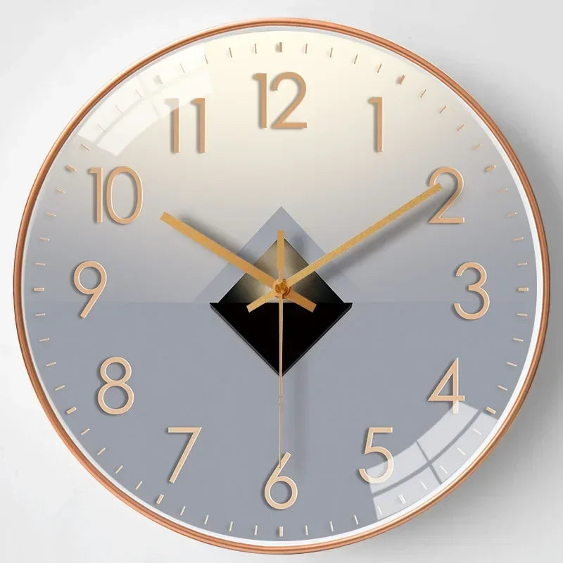 Dekoracyjny cichy zegar ścienny do każdego pomieszczenia