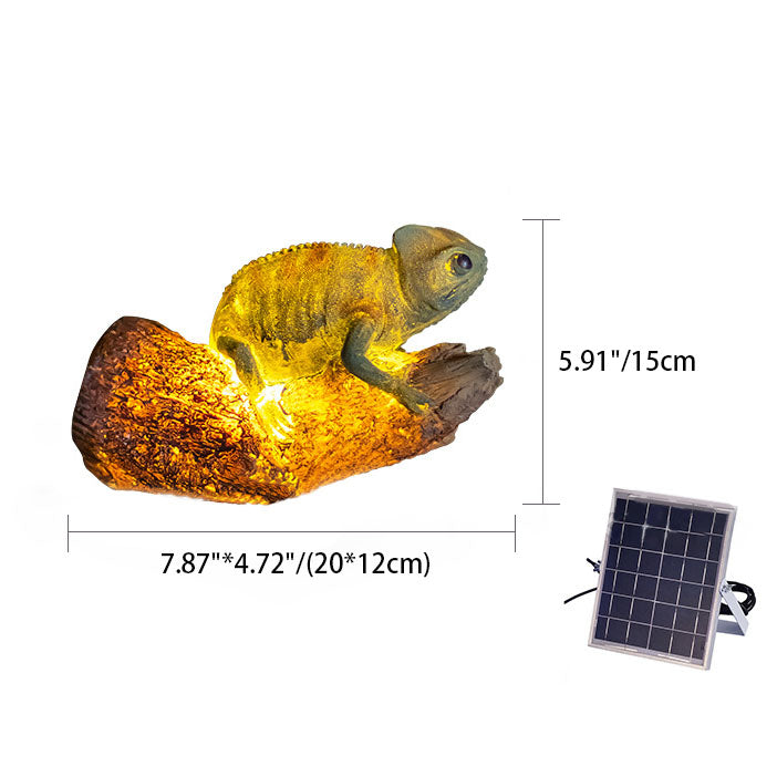 Nowoczesna lampa ogrodowa Słoneczna przyroda