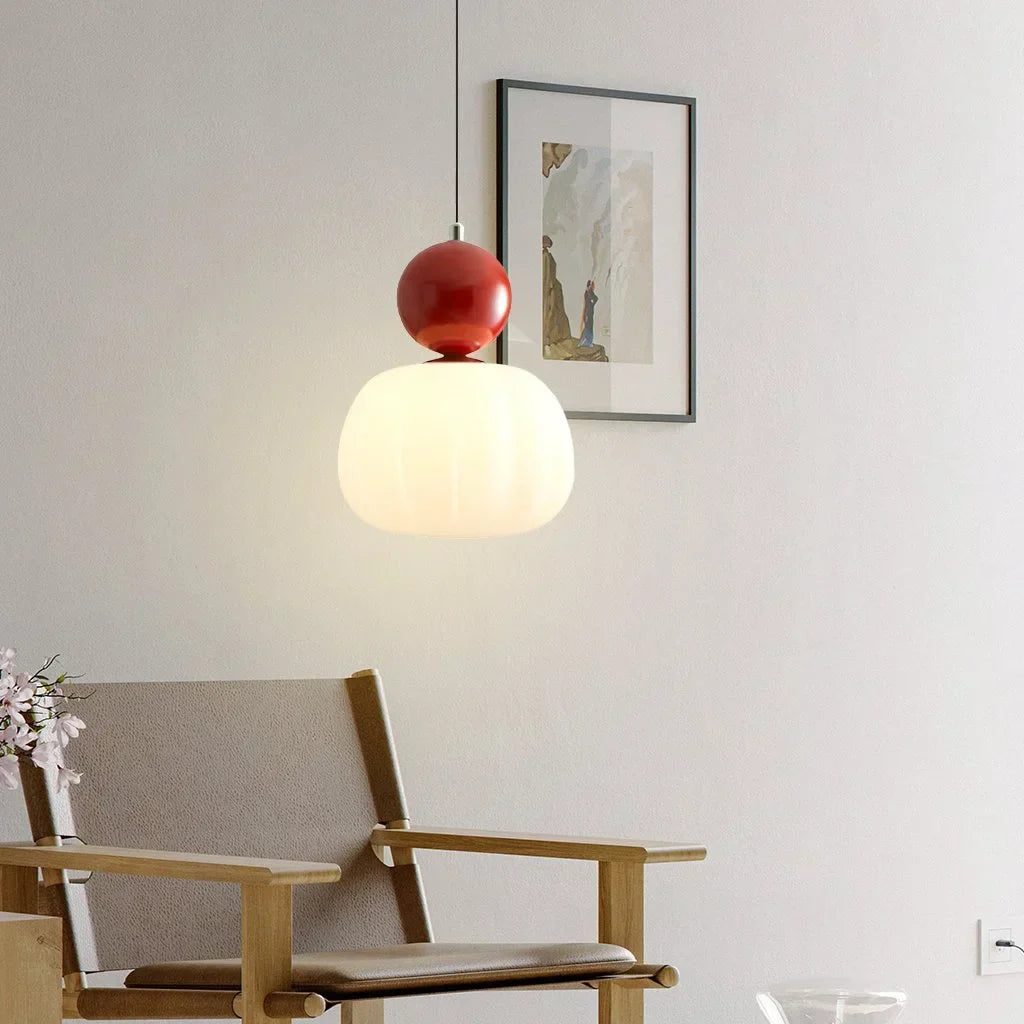 Szklana lampa wisząca Sphere do nowoczesnych wnętrz