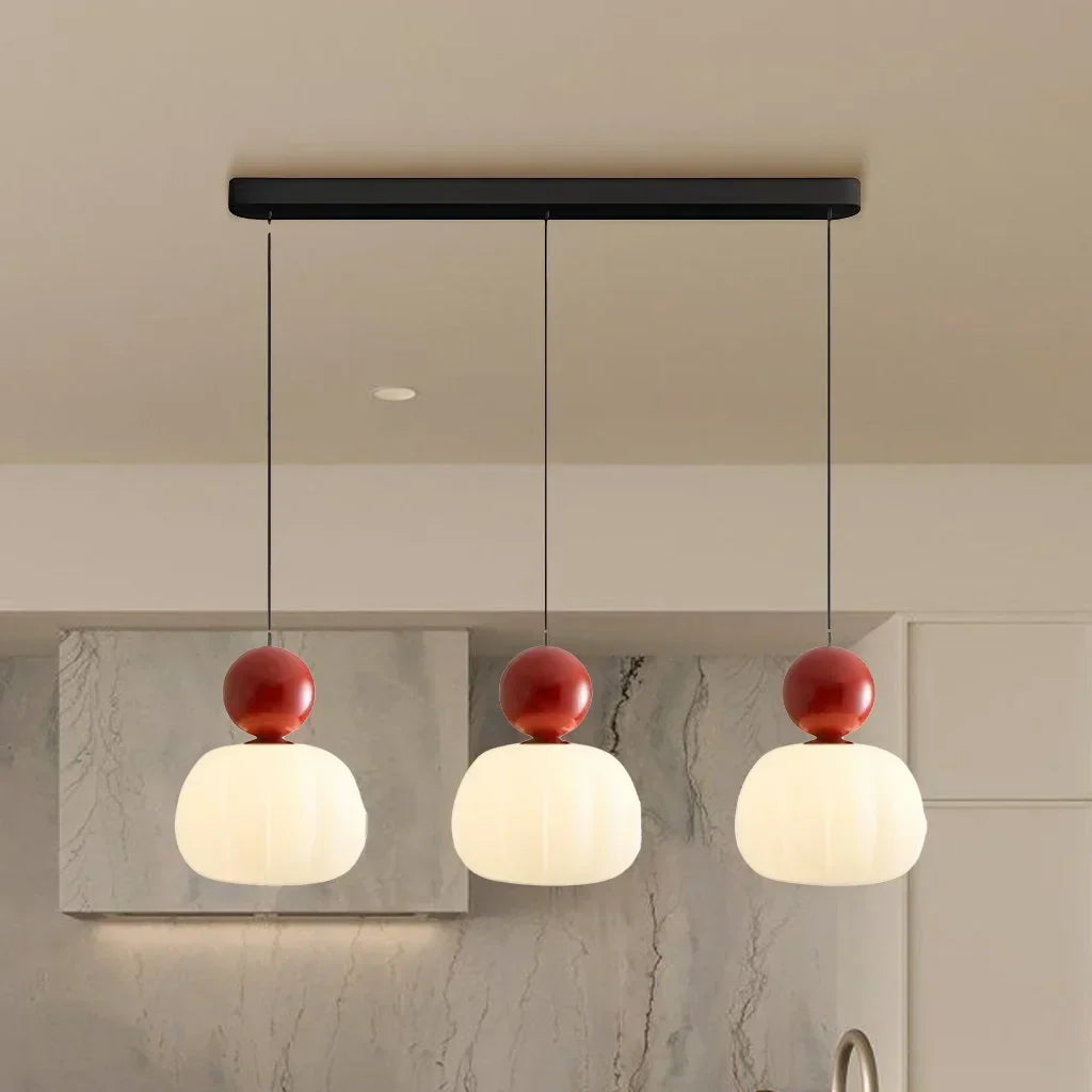 Szklana lampa wisząca Sphere do nowoczesnych wnętrz