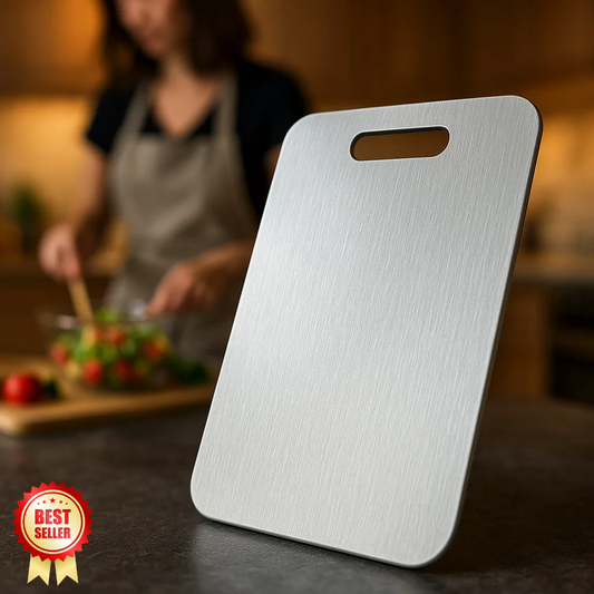 Ultra wytrzymała deska do krojenia z tytanu – Niebrudząca i łatwa w czyszczeniu