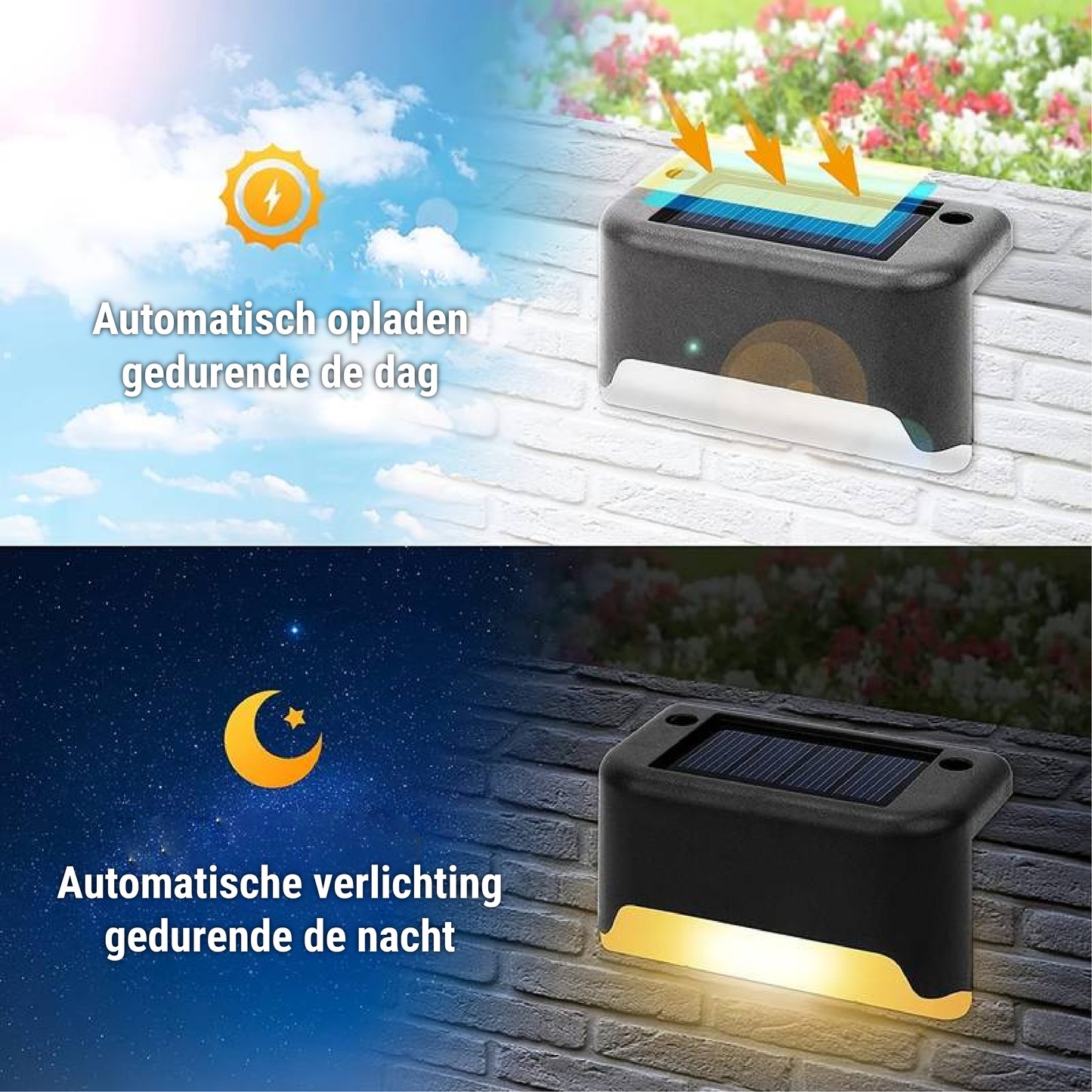Kompaktowa promienna bezprzewodowy ogrodowa lampa solarna LED zewnętrzna