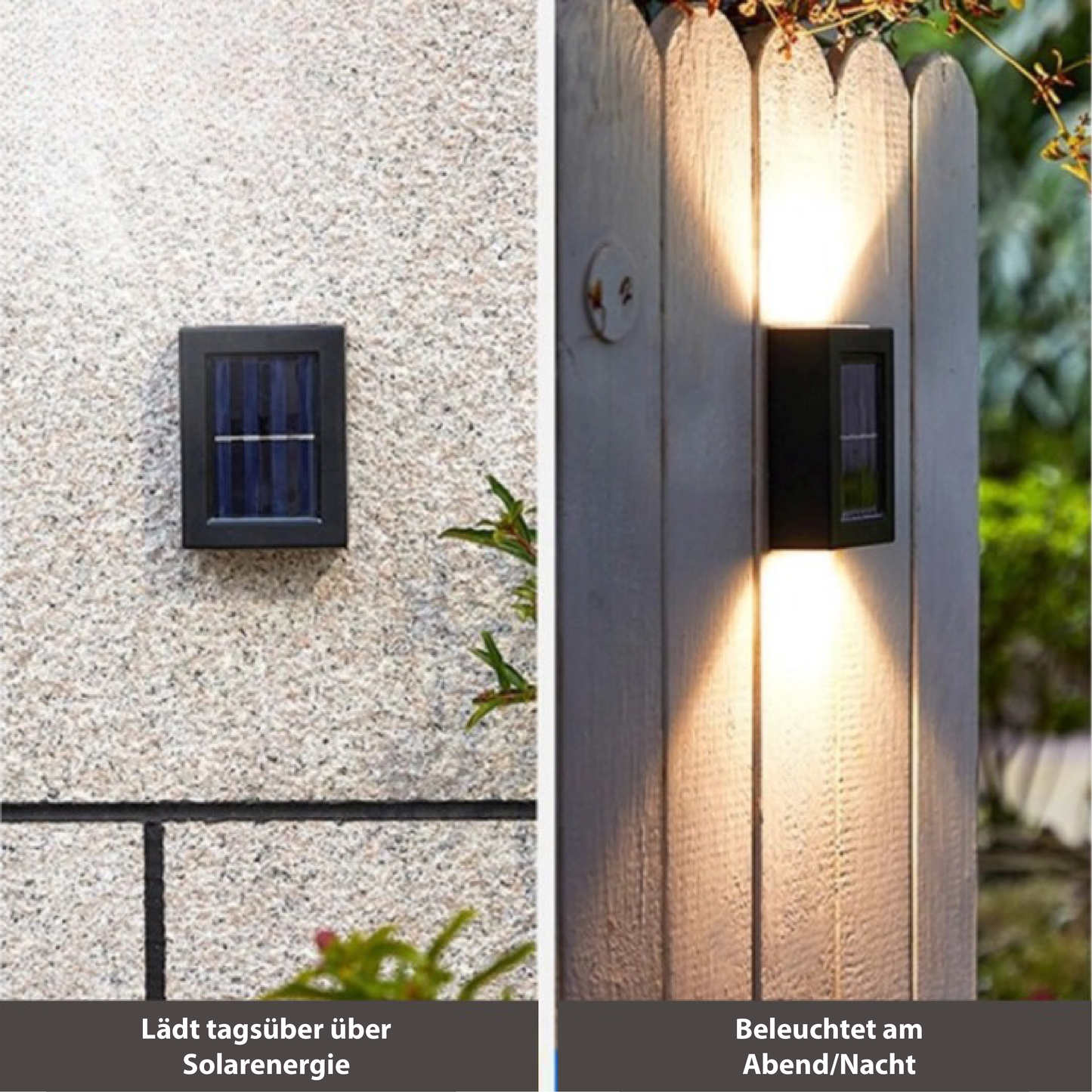 Atmosferyczna bezprzewodowa lampa LED zasilana energią słoneczną do patio i korytarzy