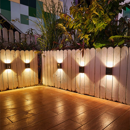Atmosferyczna bezprzewodowa lampa LED zasilana energią słoneczną do patio i korytarzy