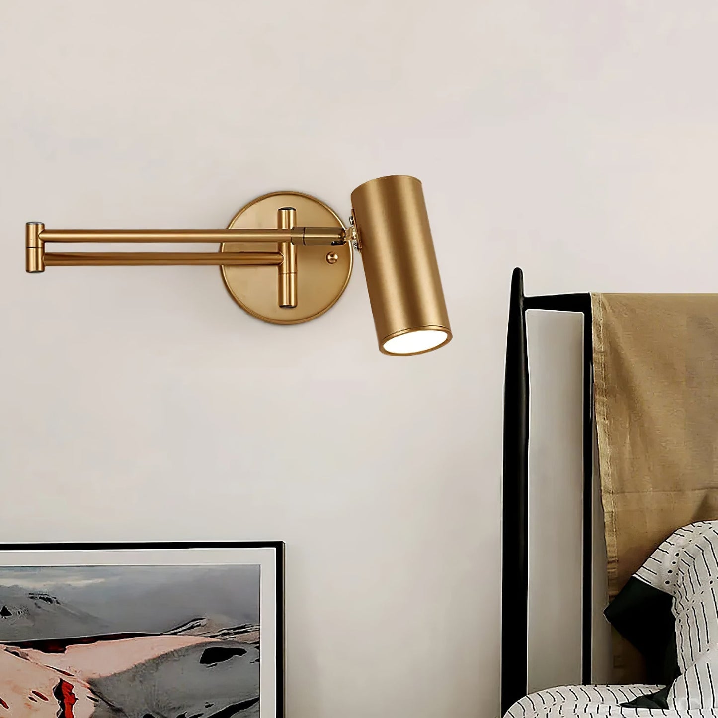 Minimalistyczna Wewnętrzna Lampa Ścienna LED do Domu