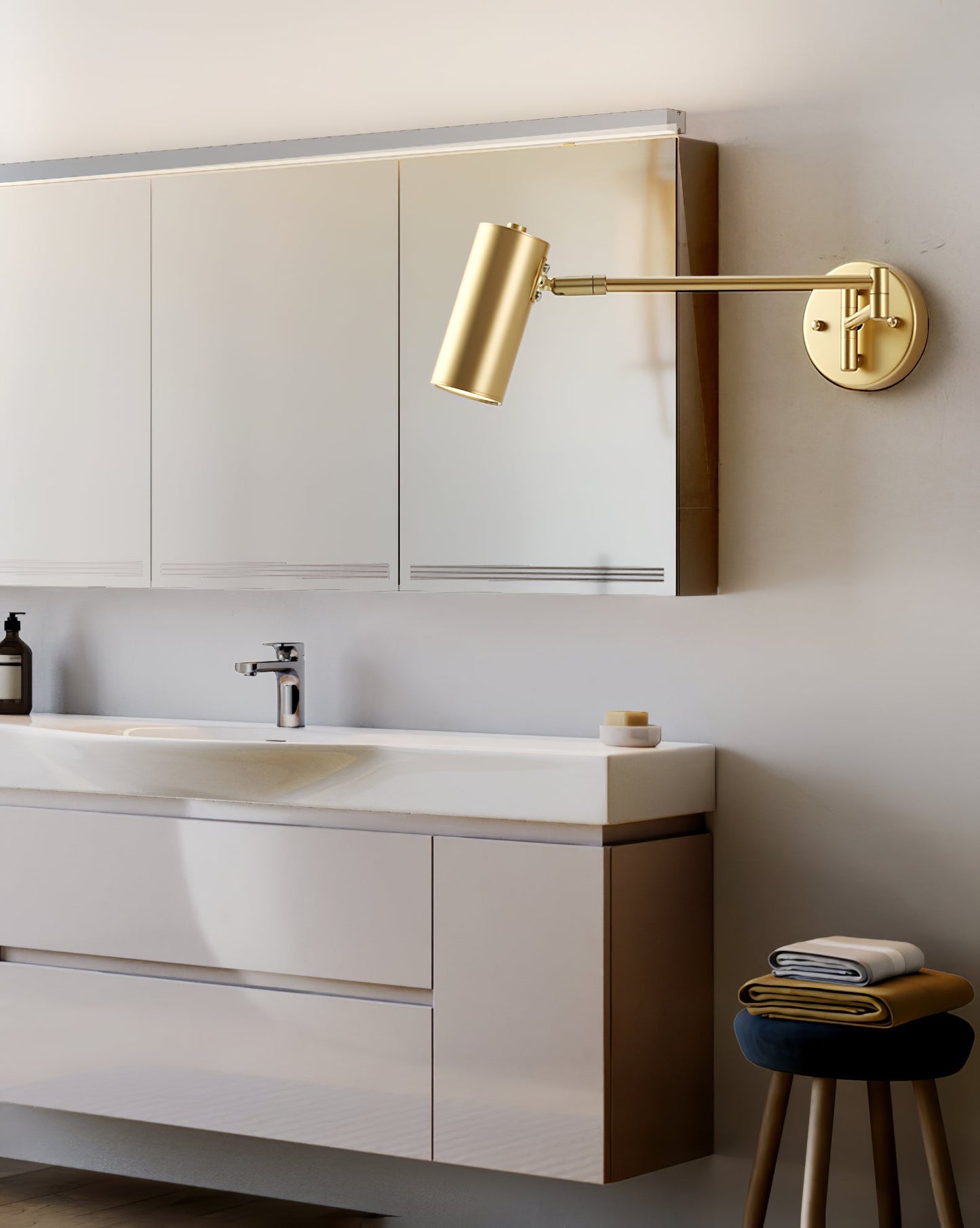 Minimalistyczna Wewnętrzna Lampa Ścienna LED do Domu