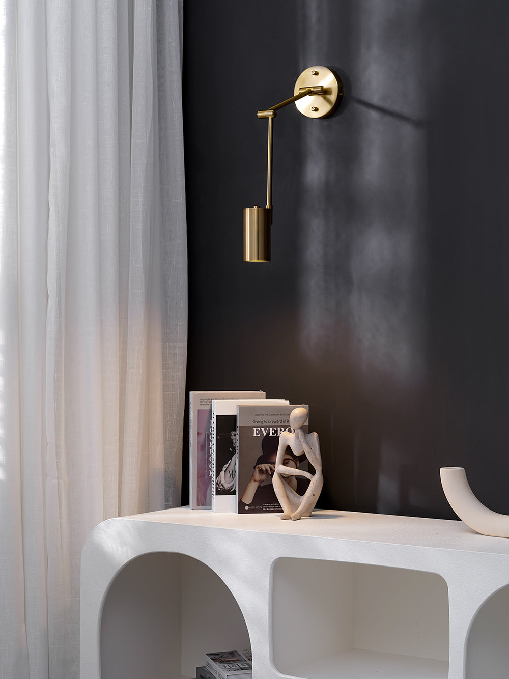 Minimalistyczna Wewnętrzna Lampa Ścienna LED do Domu