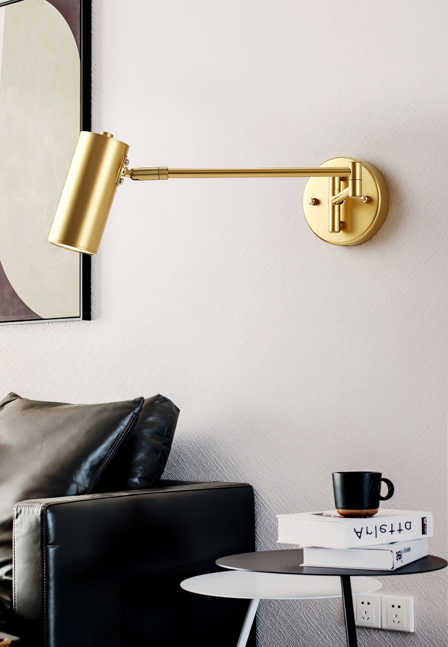 Minimalistyczna Wewnętrzna Lampa Ścienna LED do Domu