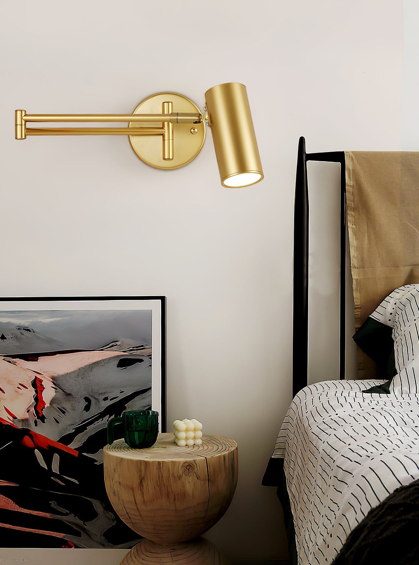 Minimalistyczna Wewnętrzna Lampa Ścienna LED do Domu