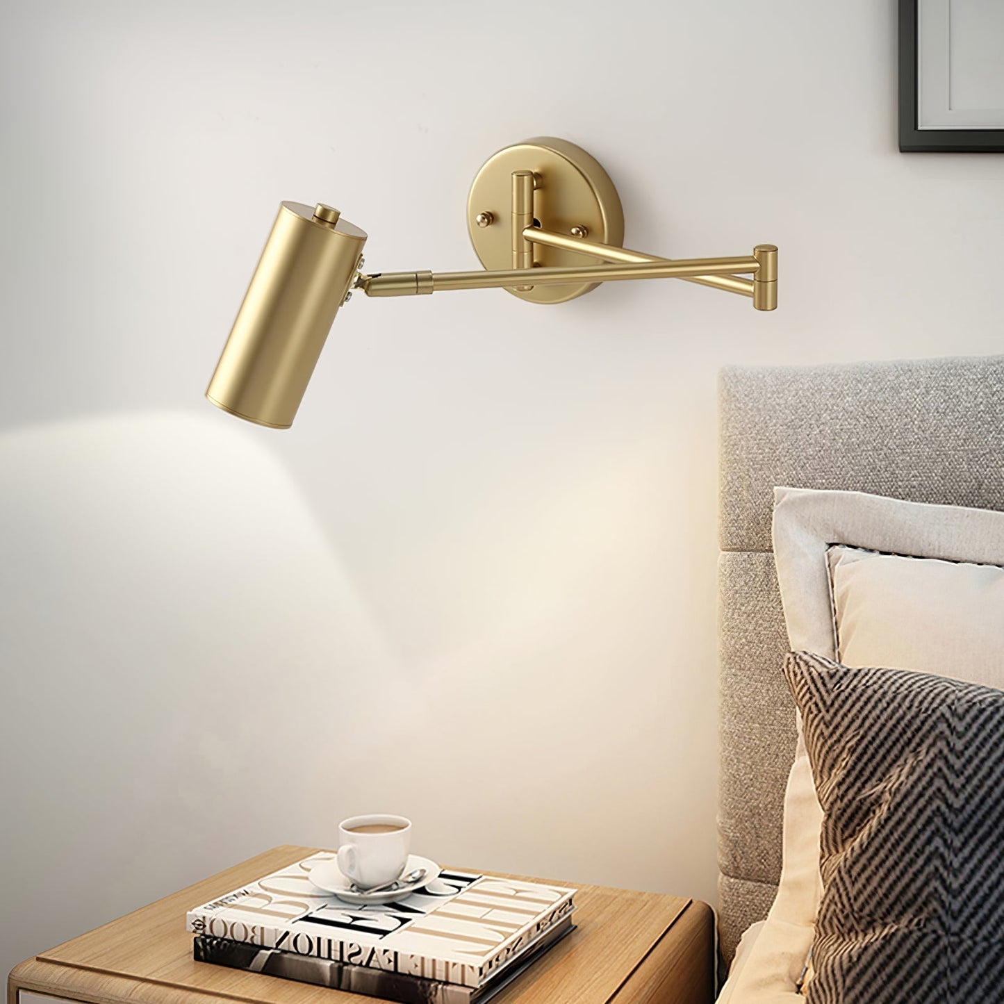 Minimalistyczna Wewnętrzna Lampa Ścienna LED do Domu