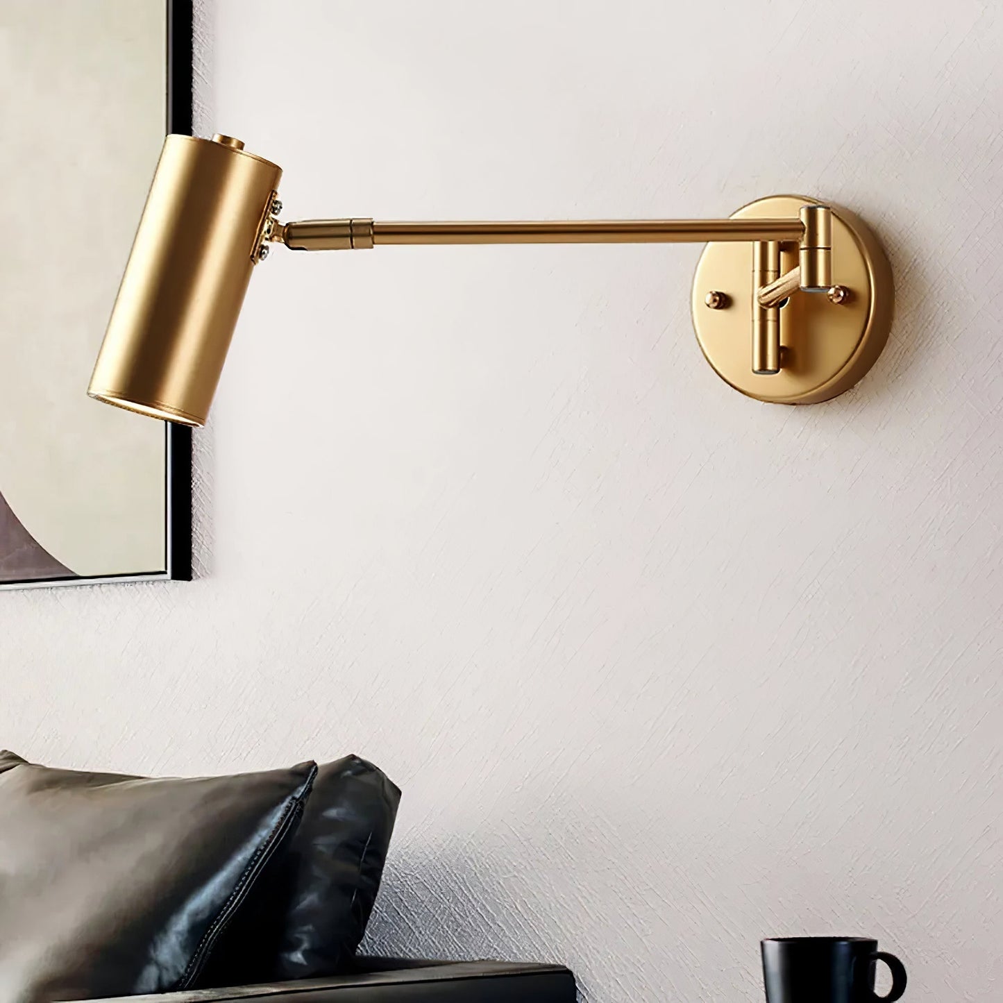 Minimalistyczna Wewnętrzna Lampa Ścienna LED do Domu
