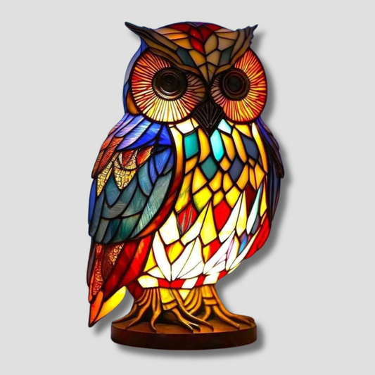 Żywa wielobarwna szklana zwierzęcia  lampa do dekoracji wnętrz