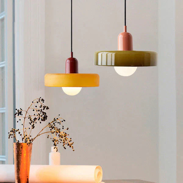 Modne lampa wisząca z marmuru w stylu skandynawskim