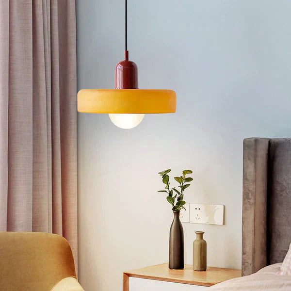 Modne lampa wisząca z marmuru w stylu skandynawskim