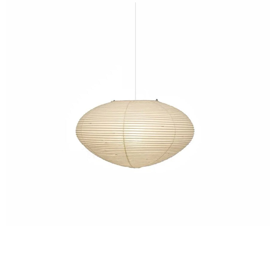 Okrągła Lampa Wisząca Japandi