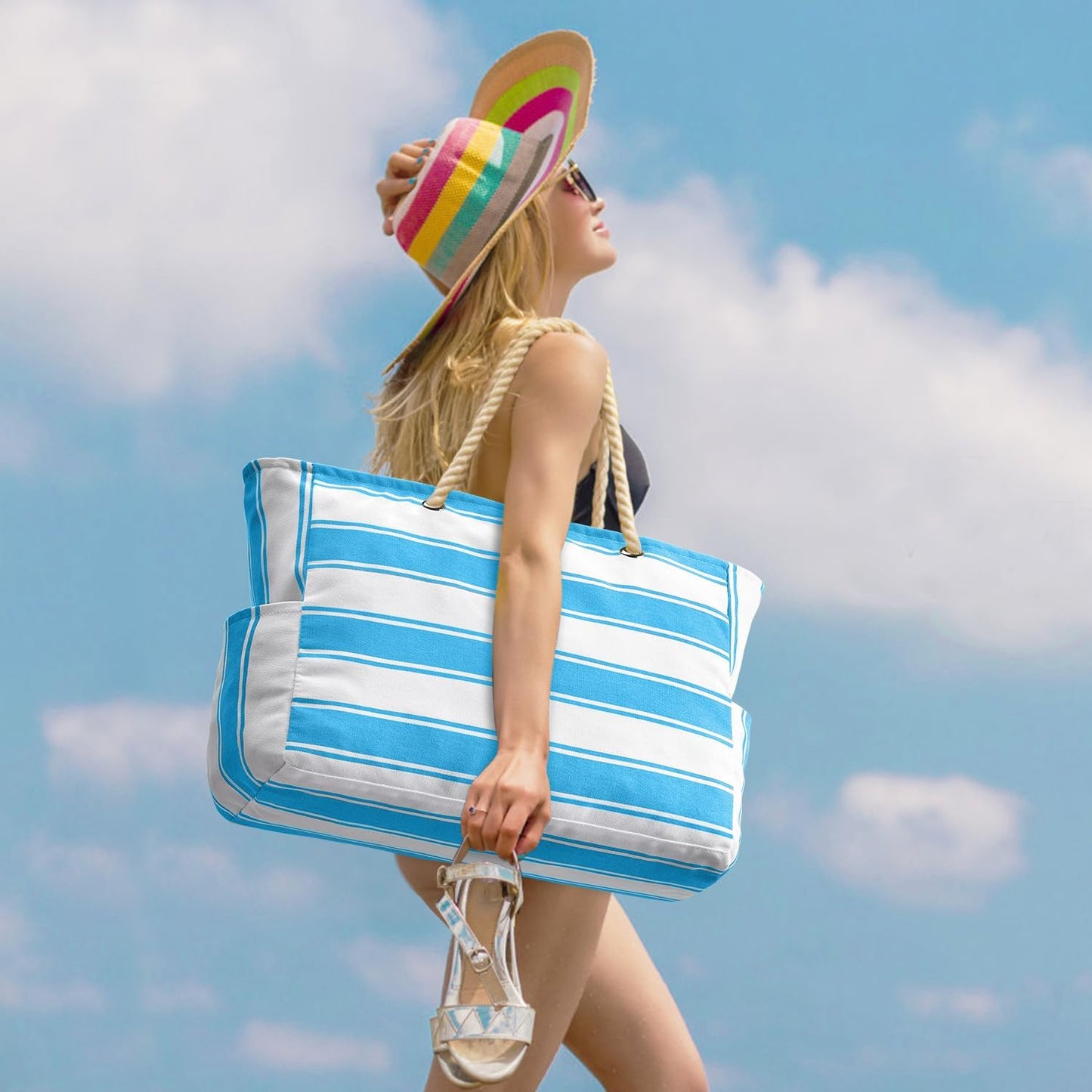 Ekstra duża wodoodporna torba plażowa