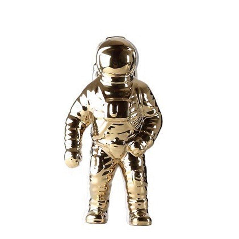 Wazon figurka astronauty dekoracja wnętrza styl kosmiczny