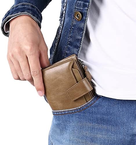 Praktyczny smukły portfel RFID - Kompaktowy do codziennego użytku