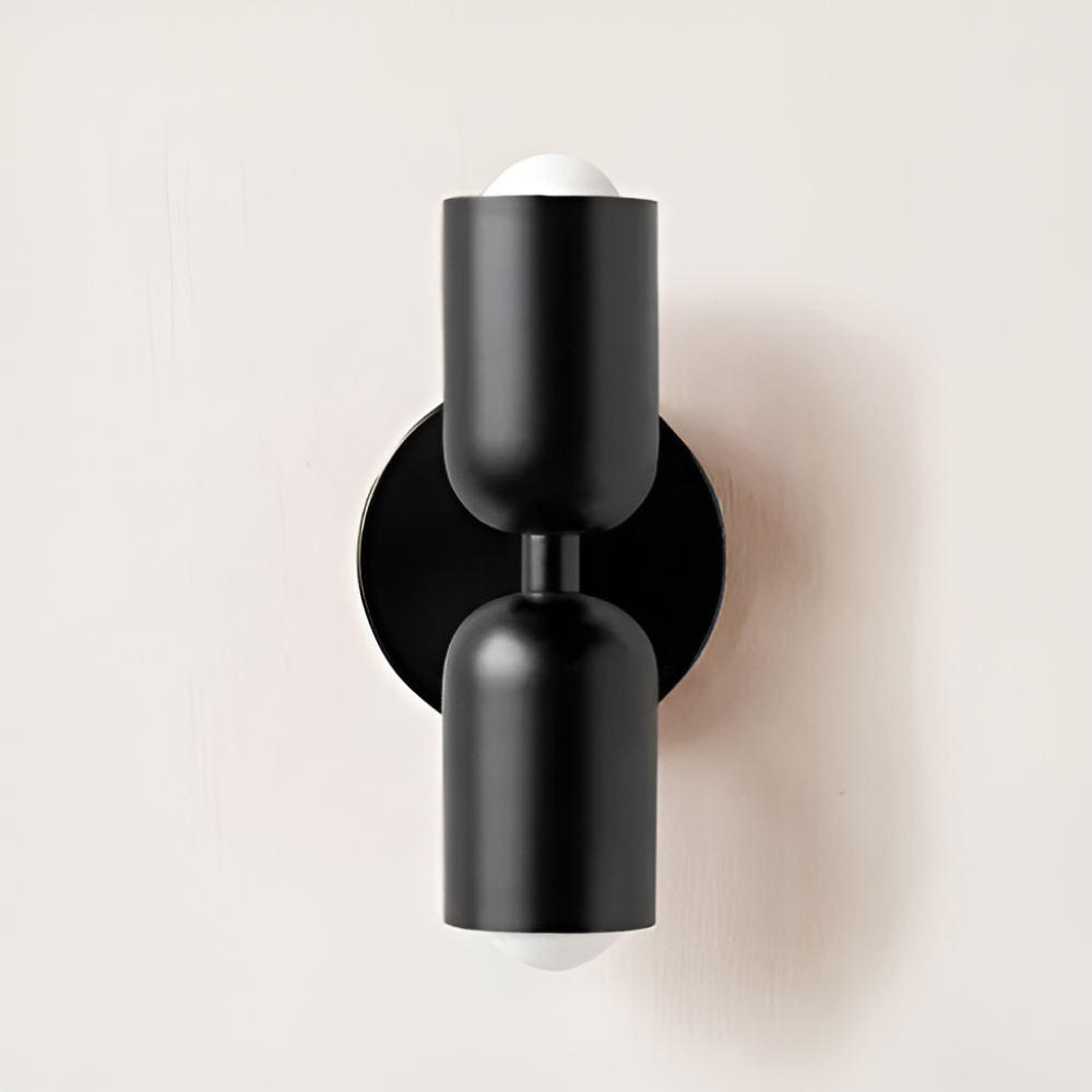 Delikatny blask minimalistyczny kinkiet LED z podwójnym światłem