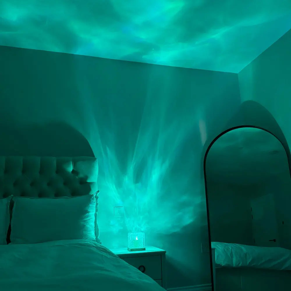 Stunning Colorful Ambient Lamp with Aurora Effect