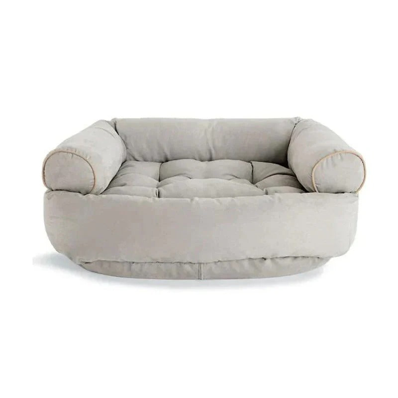 Kojąca sofa dla psa z podwyższonymi bokami