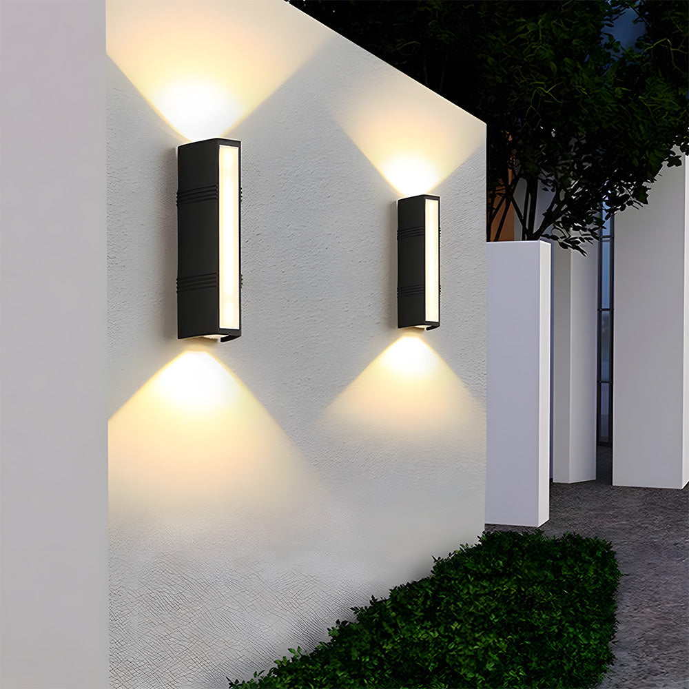 Architektoniczna Smukła pionowa lampa LED zewnętrzna