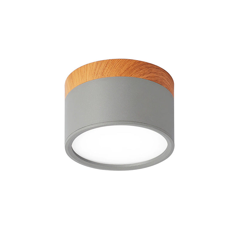 Kompaktowa montowana cylindryczna lampa sufitowa LED