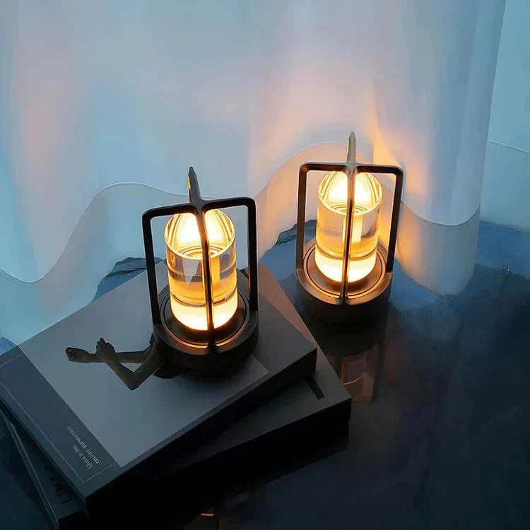 Dekoracyjna kryształowa lampa nocna LED dotykowa