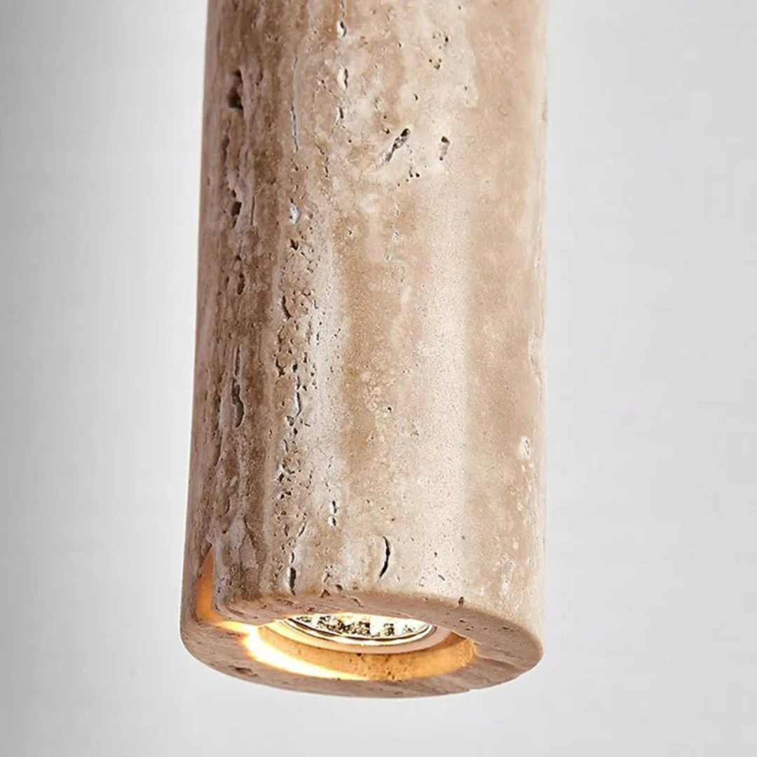Minimalistyczny żyrandol LED Wabi-Sabi do wnętrz nowoczesnych