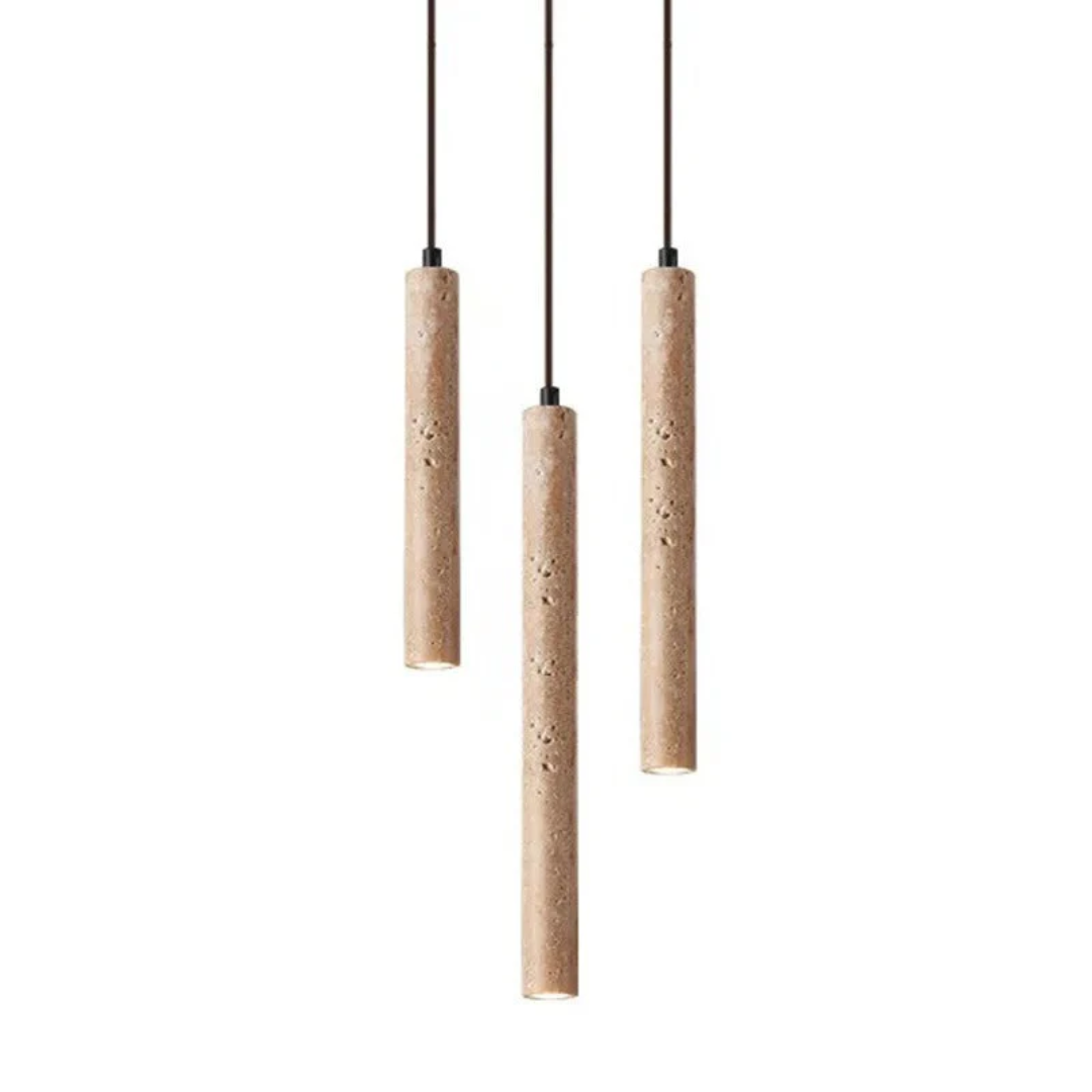 Minimalistyczny żyrandol LED Wabi-Sabi do wnętrz nowoczesnych