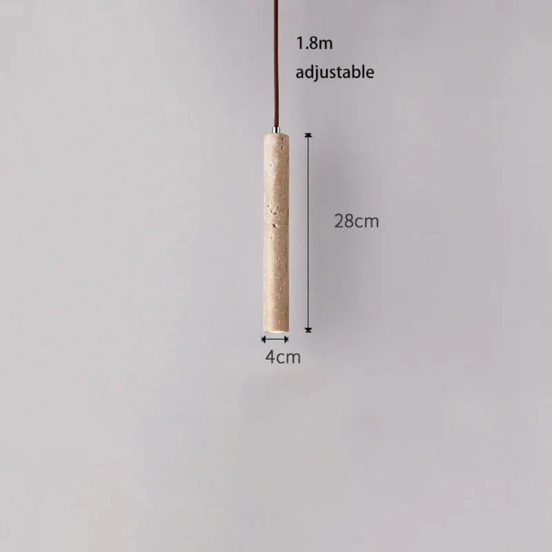Minimalistyczny żyrandol LED Wabi-Sabi do wnętrz nowoczesnych