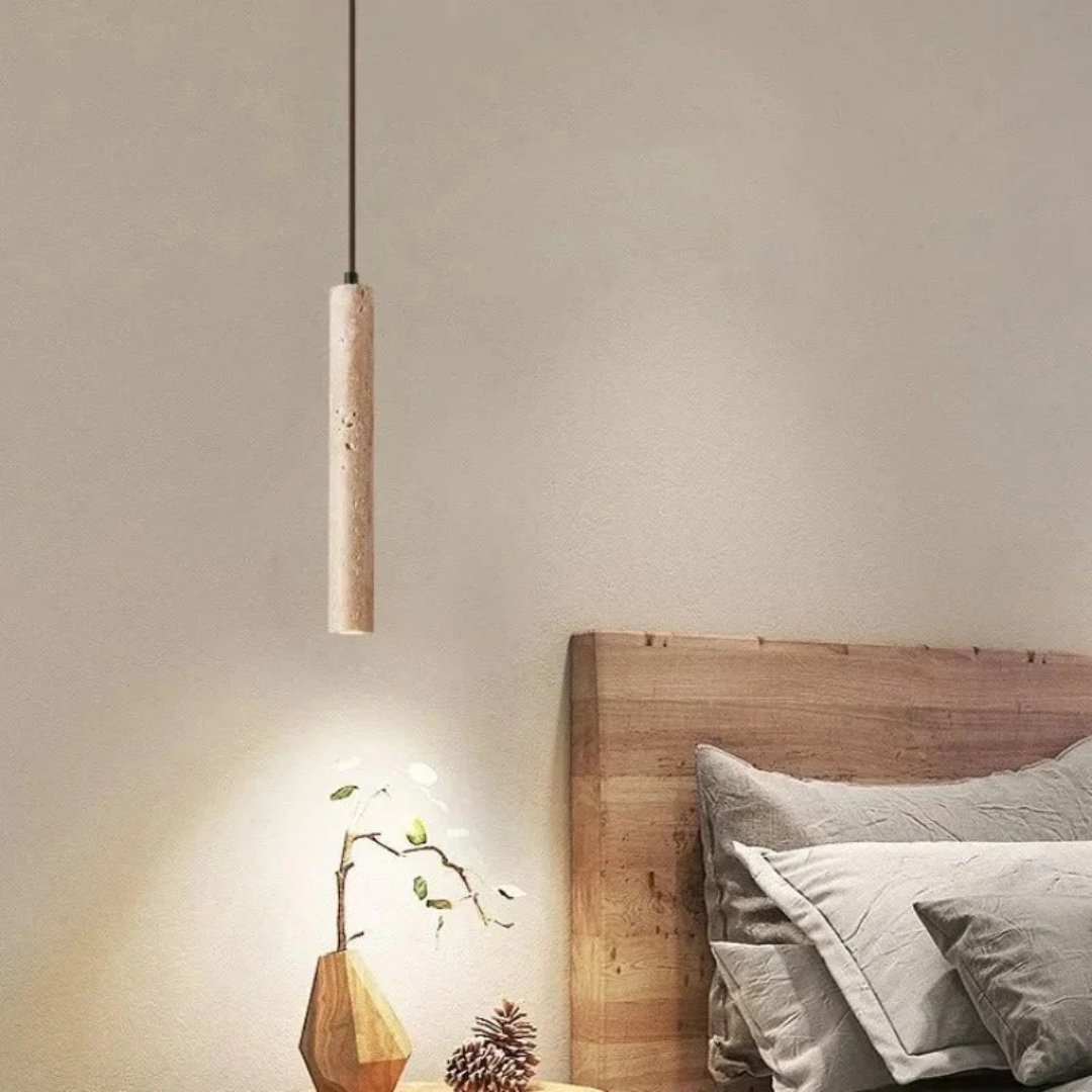 Minimalistyczny żyrandol LED Wabi-Sabi do wnętrz nowoczesnych