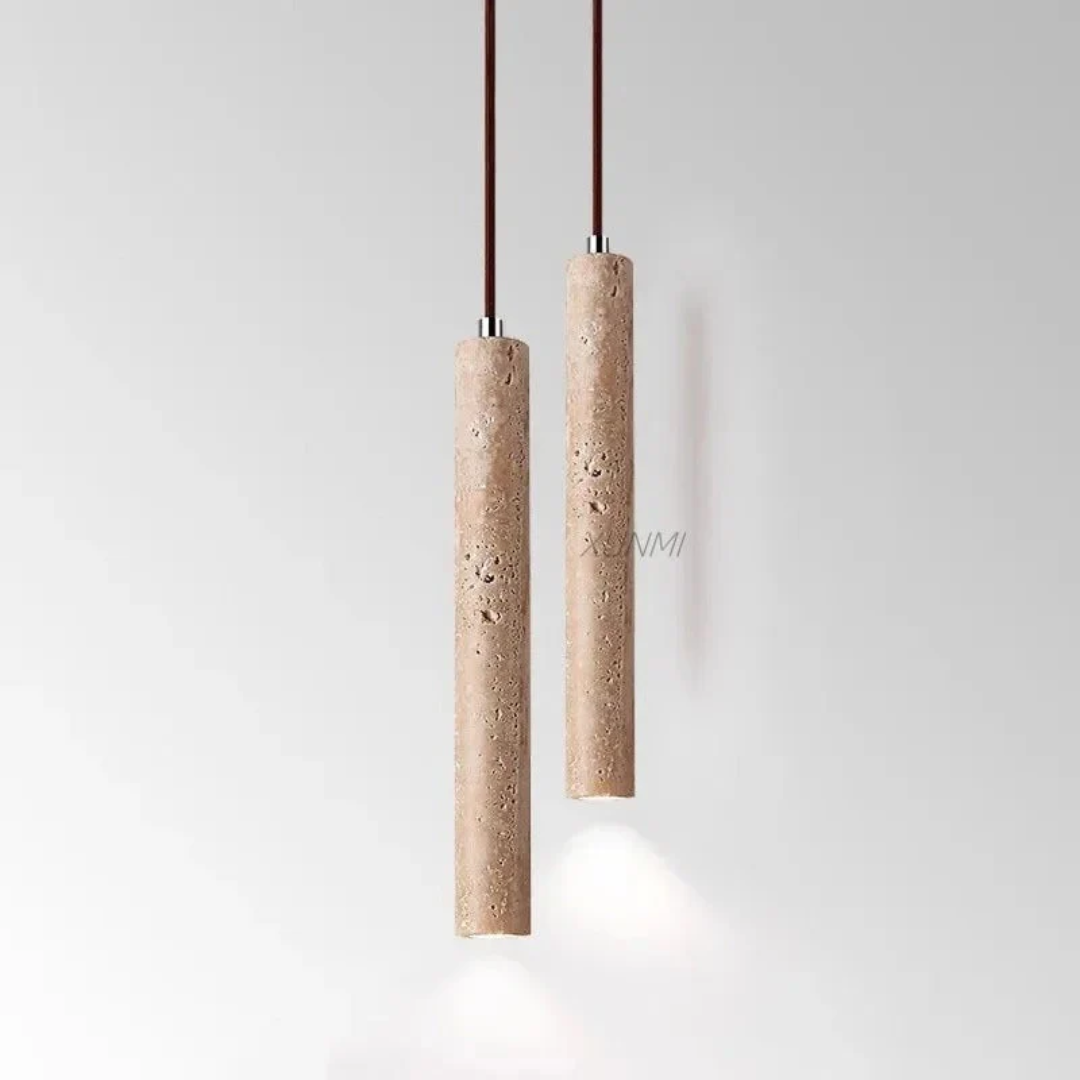 Minimalistyczny żyrandol LED Wabi-Sabi do wnętrz nowoczesnych