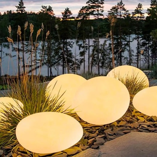 Ogrodowa kula LED lampa zewnętrzna z pilotem oświetlenie kula