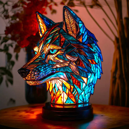 Kolorowa lampka nocna ze zwierzętami