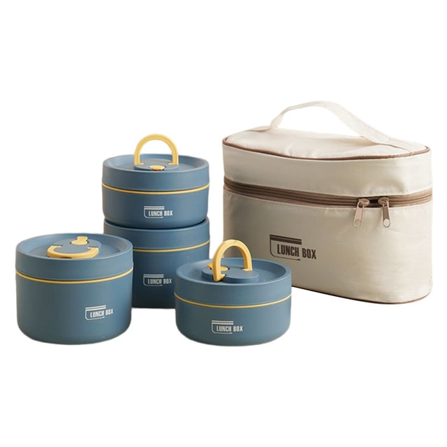 Praktyczny lunchbox termiczny z izolacją wielowarstwową