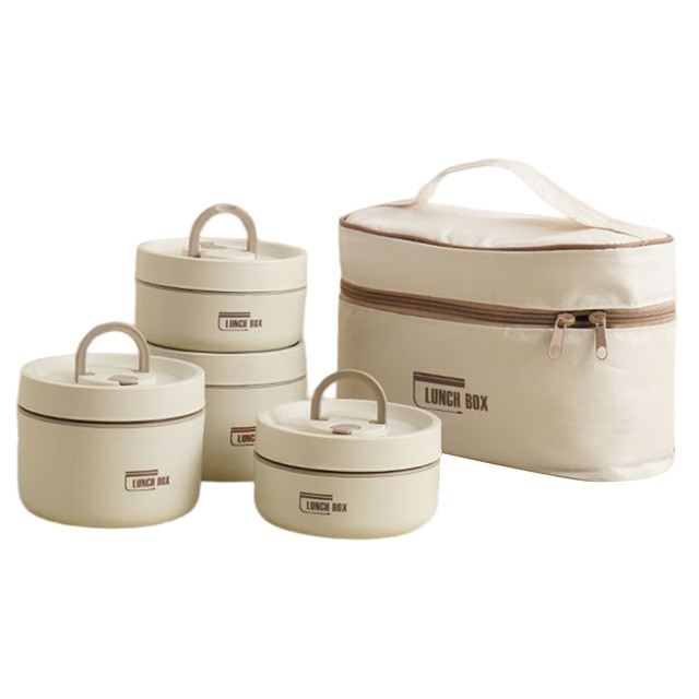 Praktyczny lunchbox termiczny z izolacją wielowarstwową