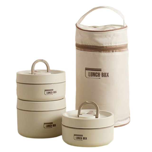 Praktyczny lunchbox termiczny z izolacją wielowarstwową