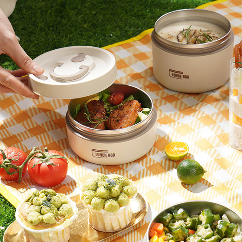 Praktyczny lunchbox termiczny z izolacją wielowarstwową