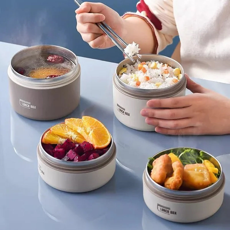 Praktyczny lunchbox termiczny z izolacją wielowarstwową